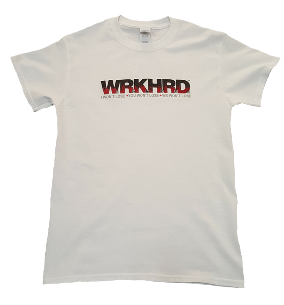 W.R.K.H.R.D. White Short Sleeve T-Shirt